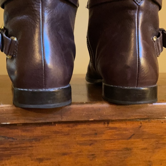 Coach Monique tall leather boots - Picture 3 of 6